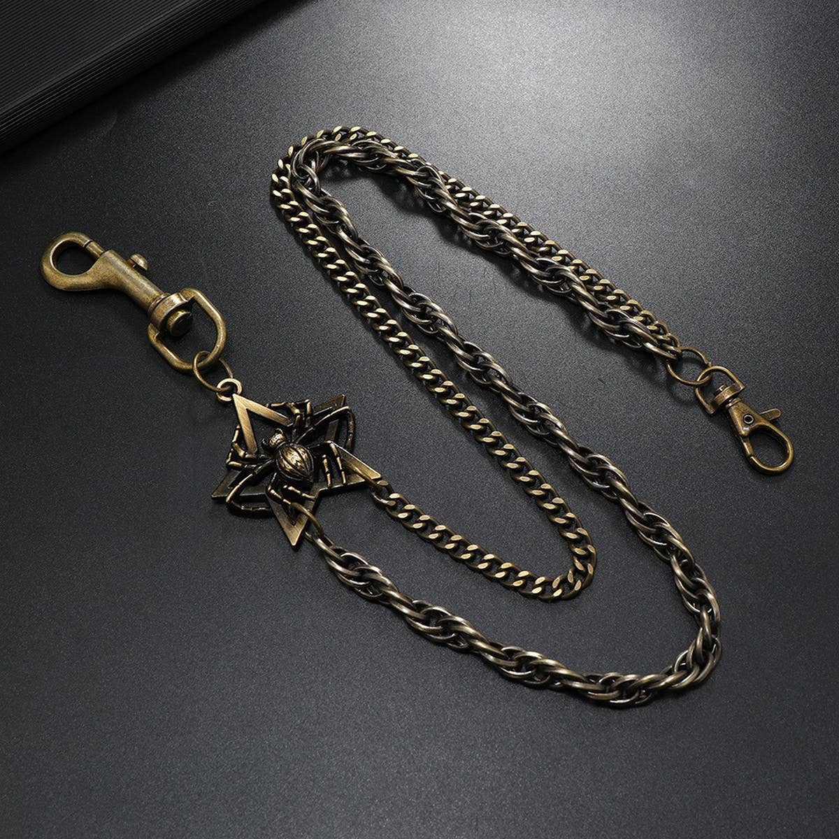 HIP HOP PUNK DOUBLE CHAIN PANTS CHAIN
