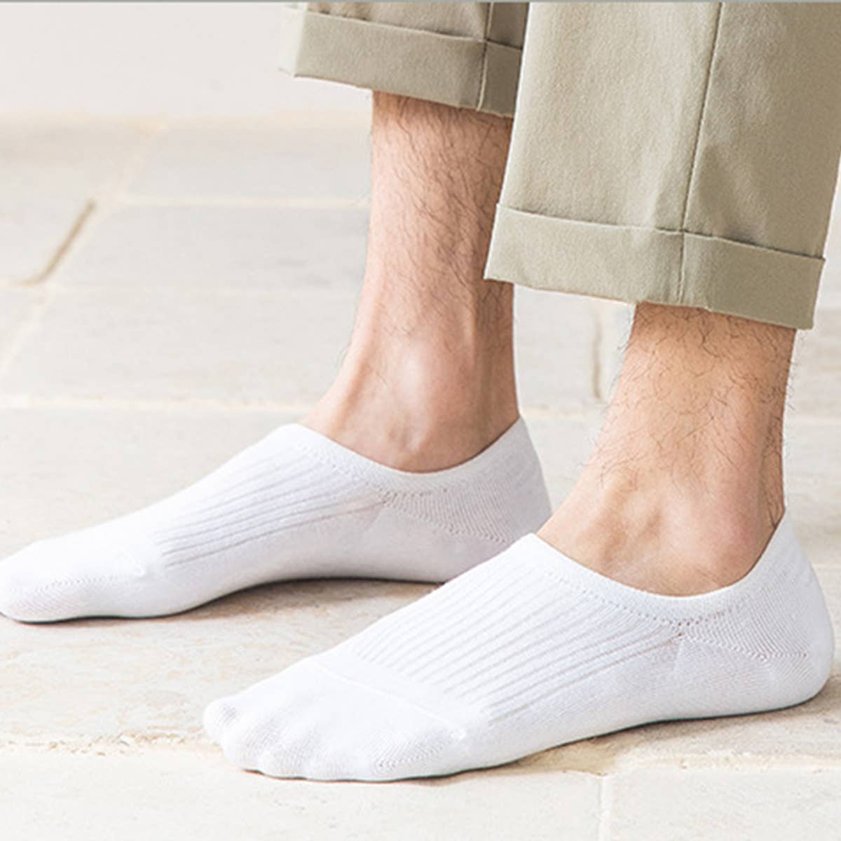 CWMS2464_SUMMER NON-FALLING SILICONE ANTI-SLIP SOCKS