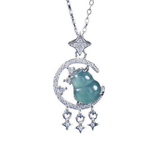 Sensory Fortune Star Moon Collarbone chain