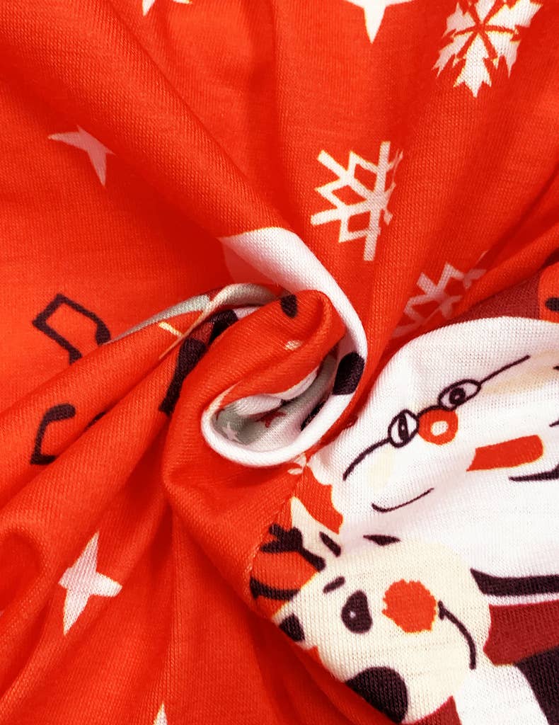 CASUAL CHRISTMAS SNOWMAN PANTSUIT FOR WOMEN