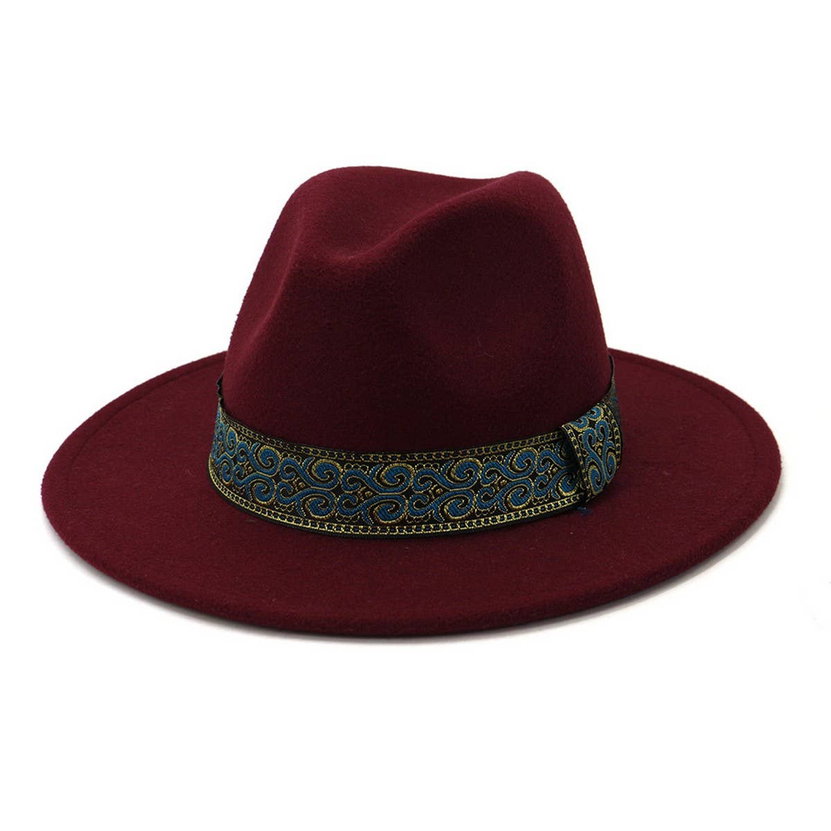 2024 NEW MEN'S AND WOMEN'S STRAIGHT BRIM JAZZ HAT_CWAH1776