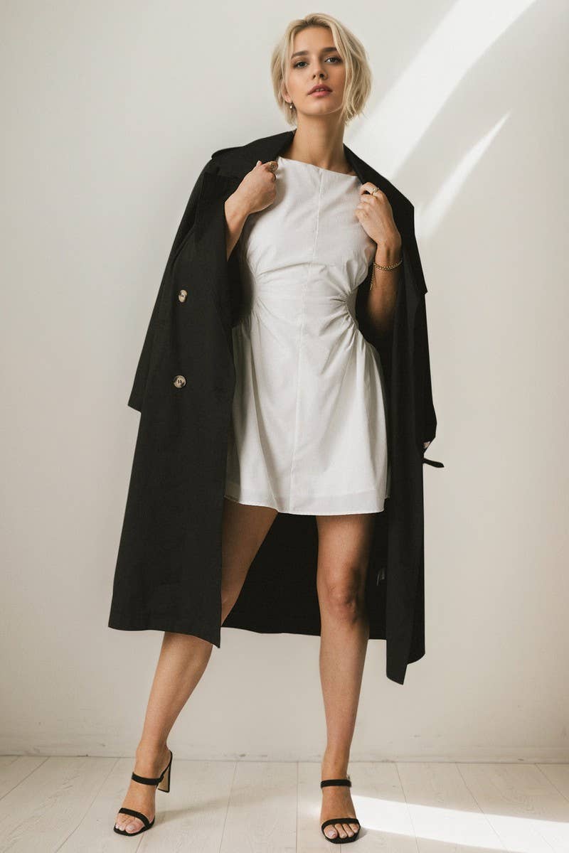 CWDSD8889_SOLID OFF SHOULDER VERSATILE DRESS