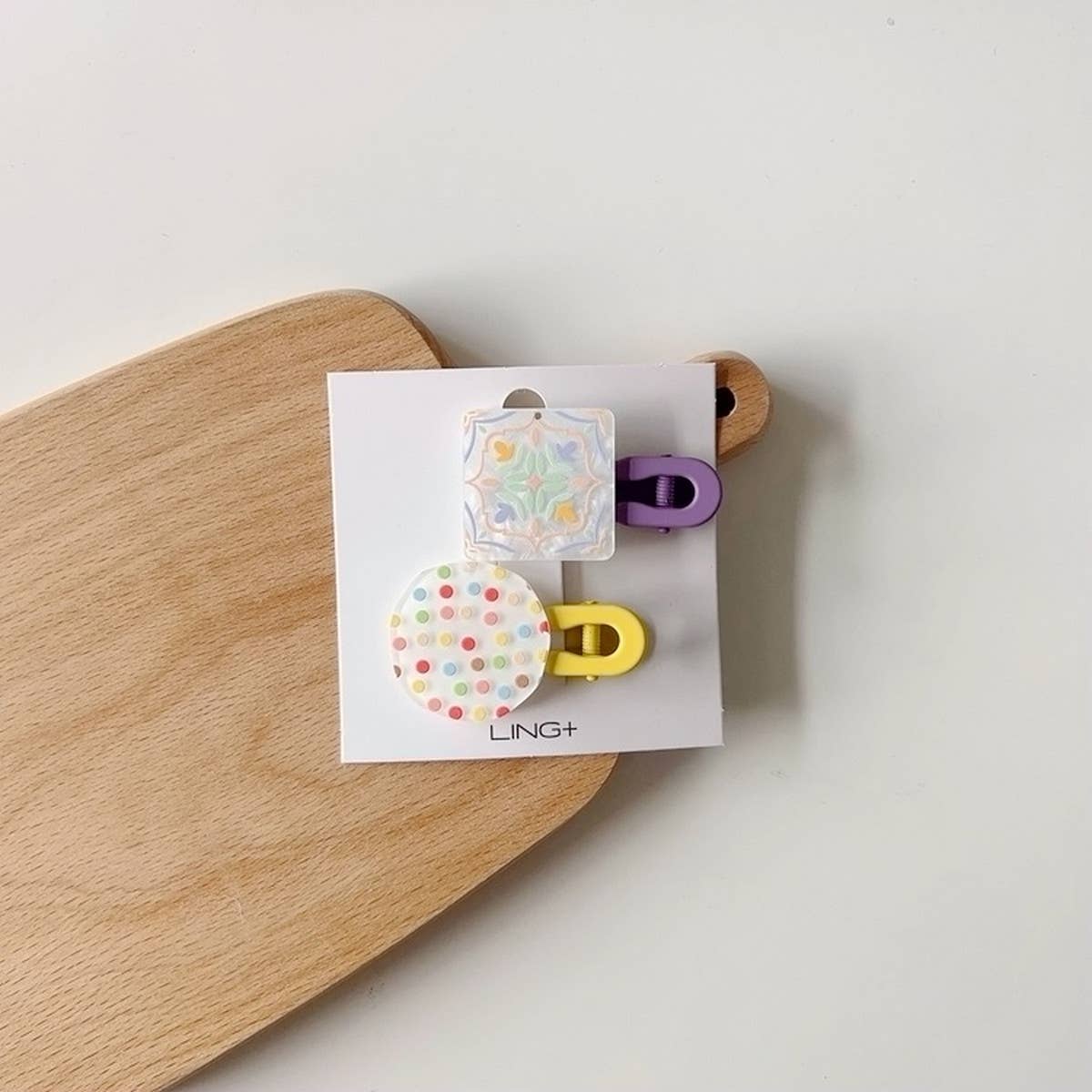 CHILDREN'S NEW GEOMETRIC COLOR MATCHING HAIRPIN_CWAHA1813