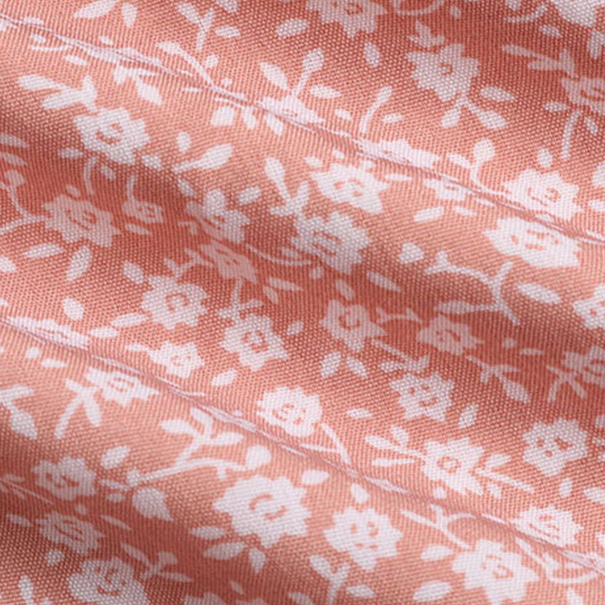 CREW-NECK SLEEVELESS VEST PLEATED PRINT DRESS