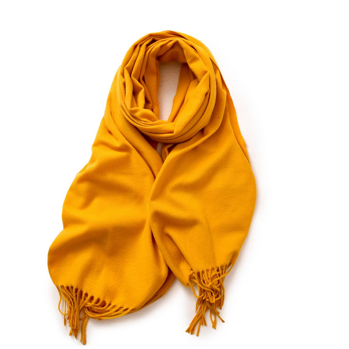 Winter Scarf Shawl - Soft Warm Fringe Design