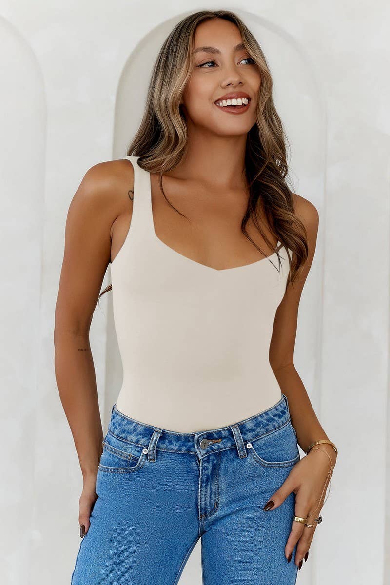 CWTTK0926_SOLID SLIM FIT BACKLESS CAMI SEXY TANK TOP