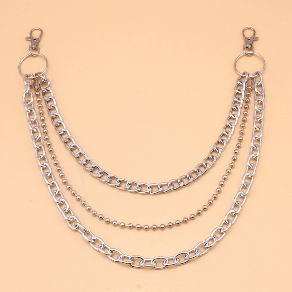 MINIMALIST RETRO HIP HOP PANTS CHAIN