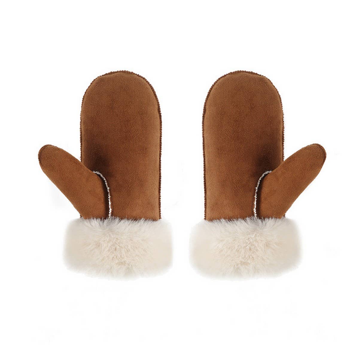 CHILDREN'S WINTER HAT AND GLOVES TWO-PIECE SET