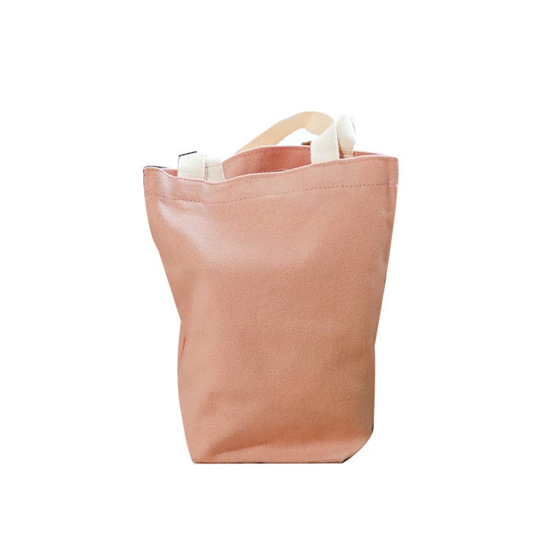 Monochrome simple canvas coffee cloth bag