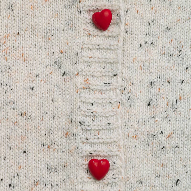 Casual color-blocking elegant knitted cardigan