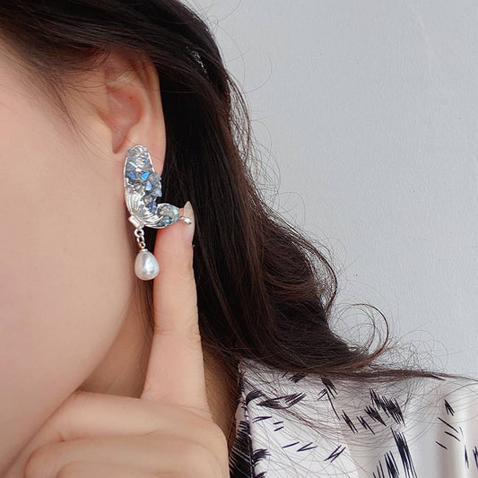 SUPER FAIRY CRYSTAL BUTTERFLY EARRINGS