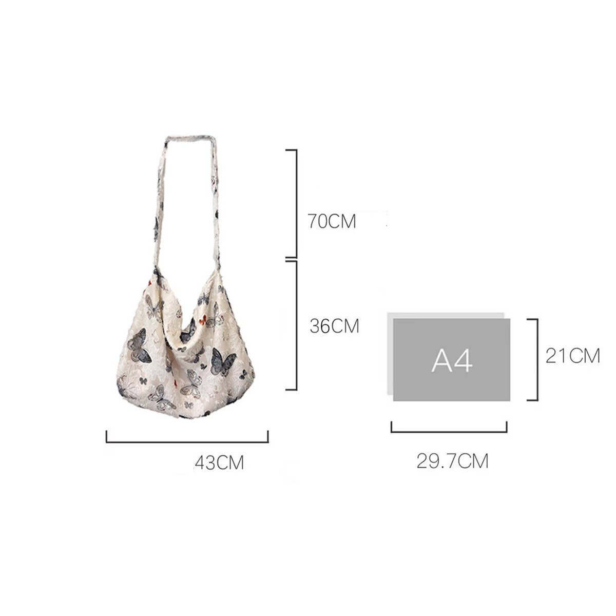 CWAB5810_SUMMER LACE ART LARGE CAPACITY THIN UNDERARM BAG