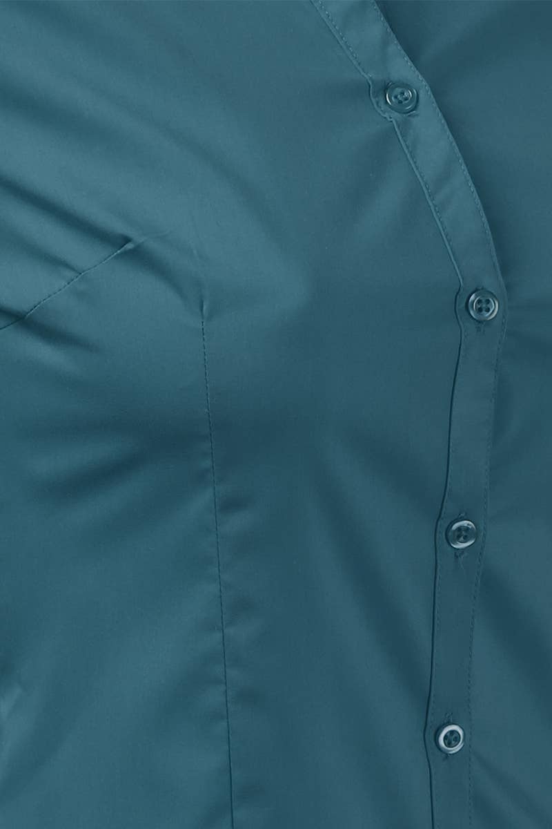 CWTDSL028_Button Down Long Sleeve Collared Shirts