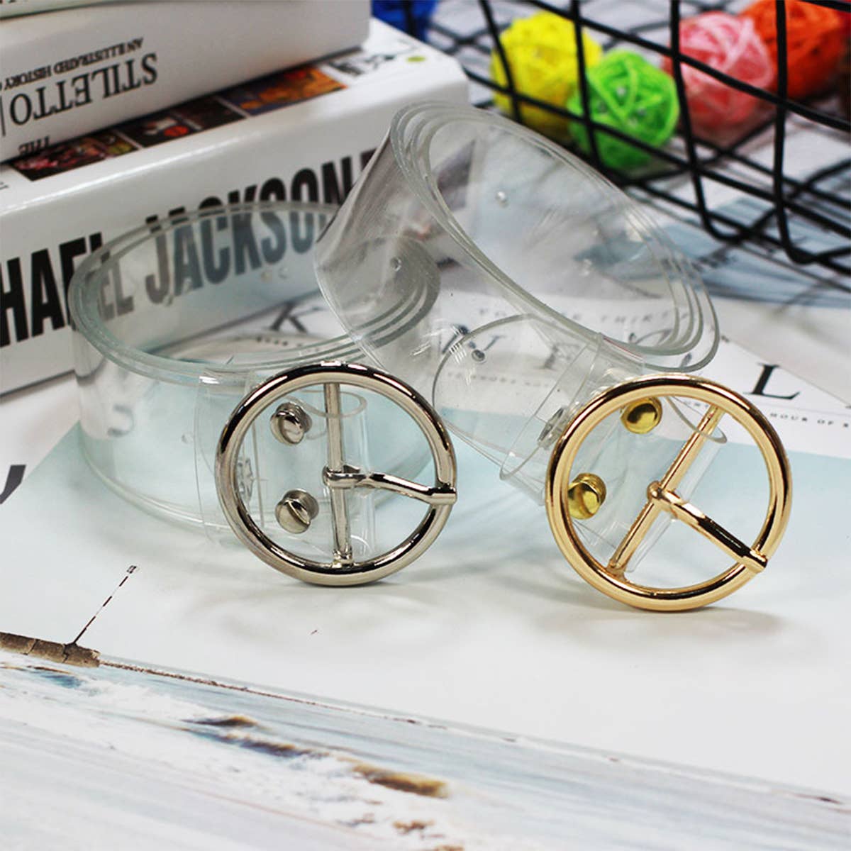 CWABE0964_FASHIONABLE AND VERSATILE TRANSPARENT BELT