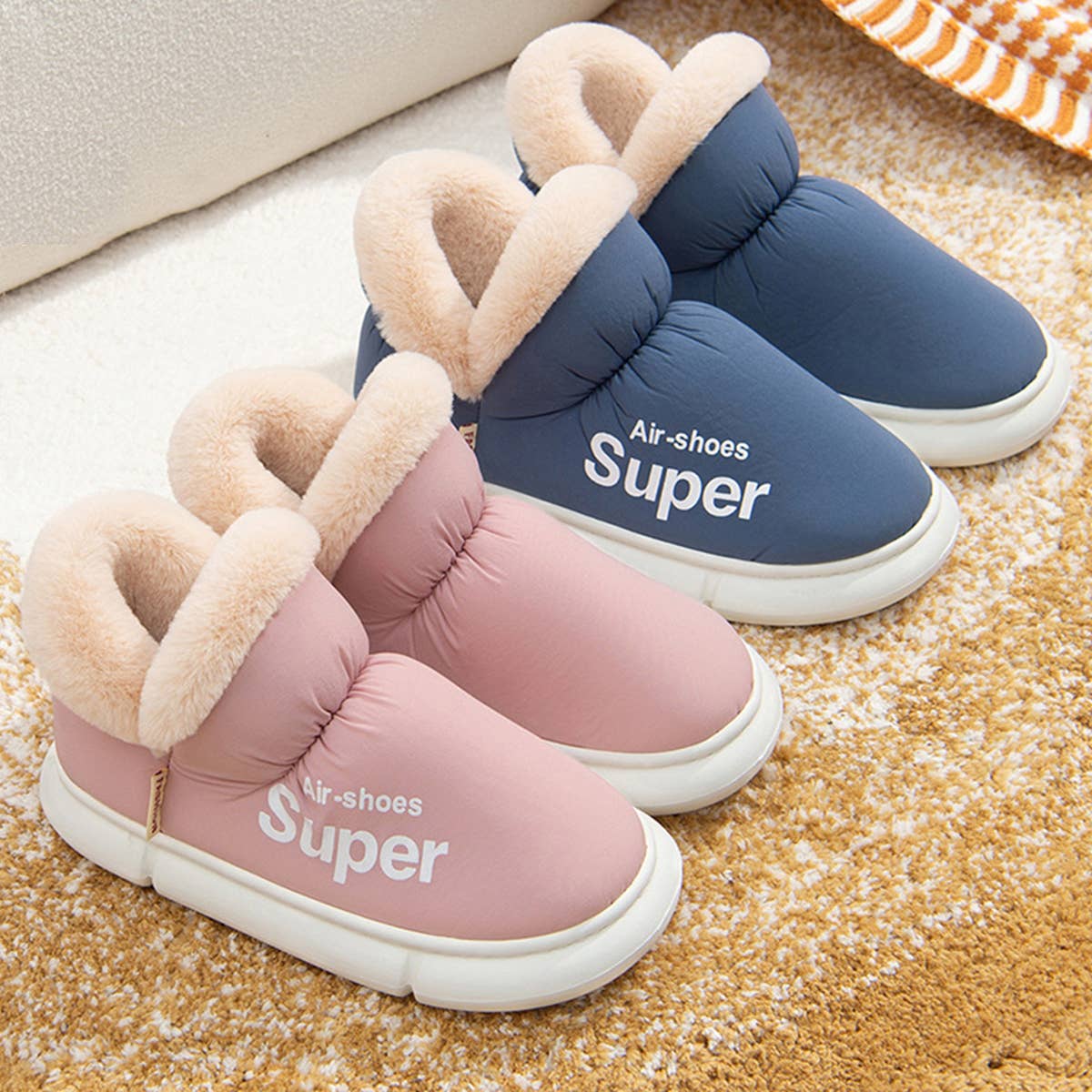 WINTER SLIPPERS WARM  WATERPROOF  HOME HOUSE SHOES