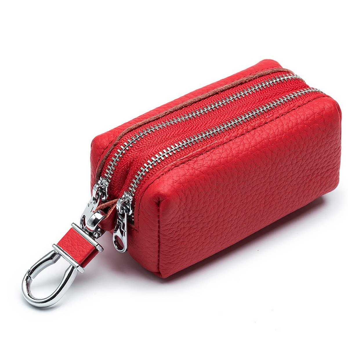 Unisex Leather Key and Coin Bag_CUAB00375