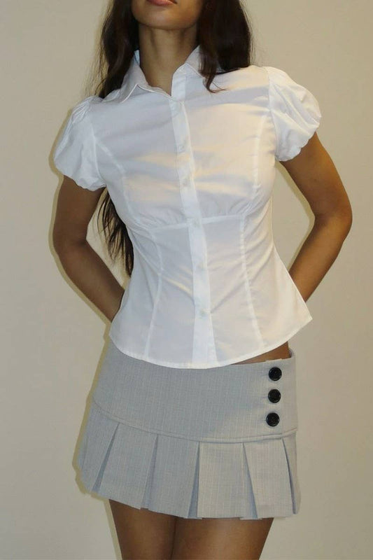 CWTTS1599_GYM STYLE SLIM FIT CARDIGAN SHORT SLEEVE SHIRT