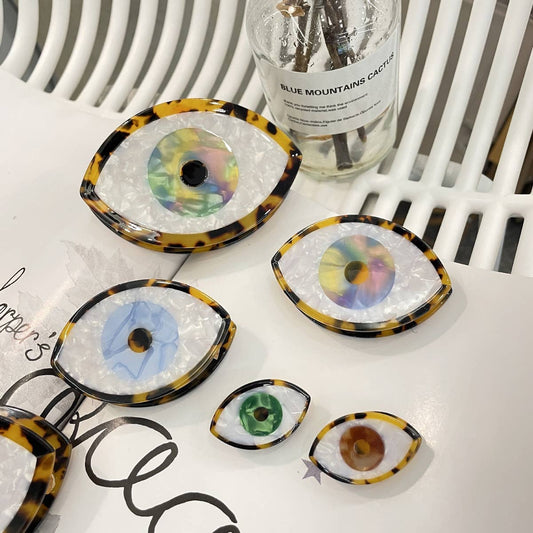 NEW EYES RAINBOW CLIP HAIR CLIP_CWAHA0969