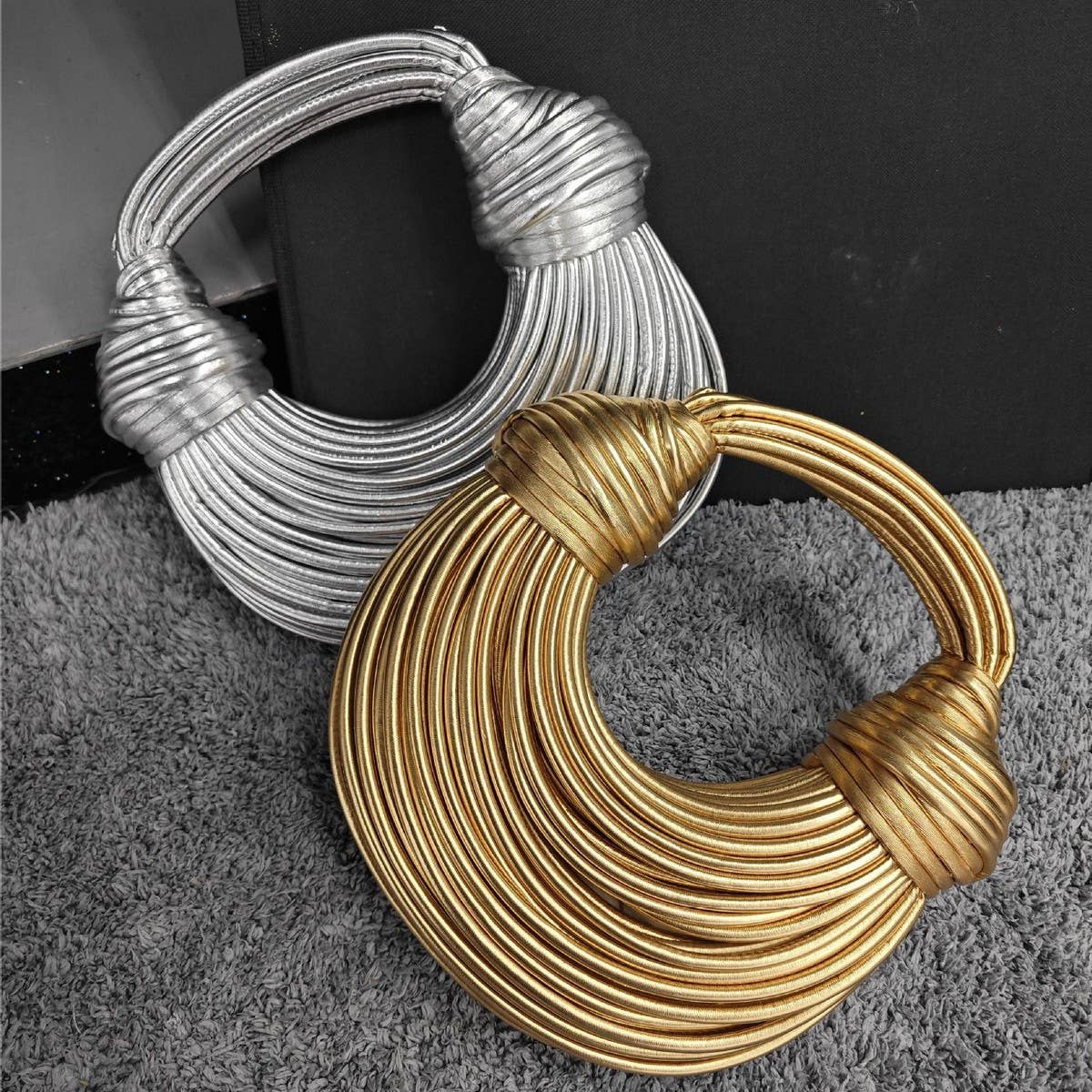 STYLISH BRAIDED DOUBLE KNOT BAG_CWAB1910