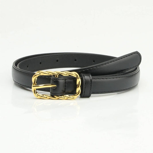 Casual and versatile alloy pin buckle belt