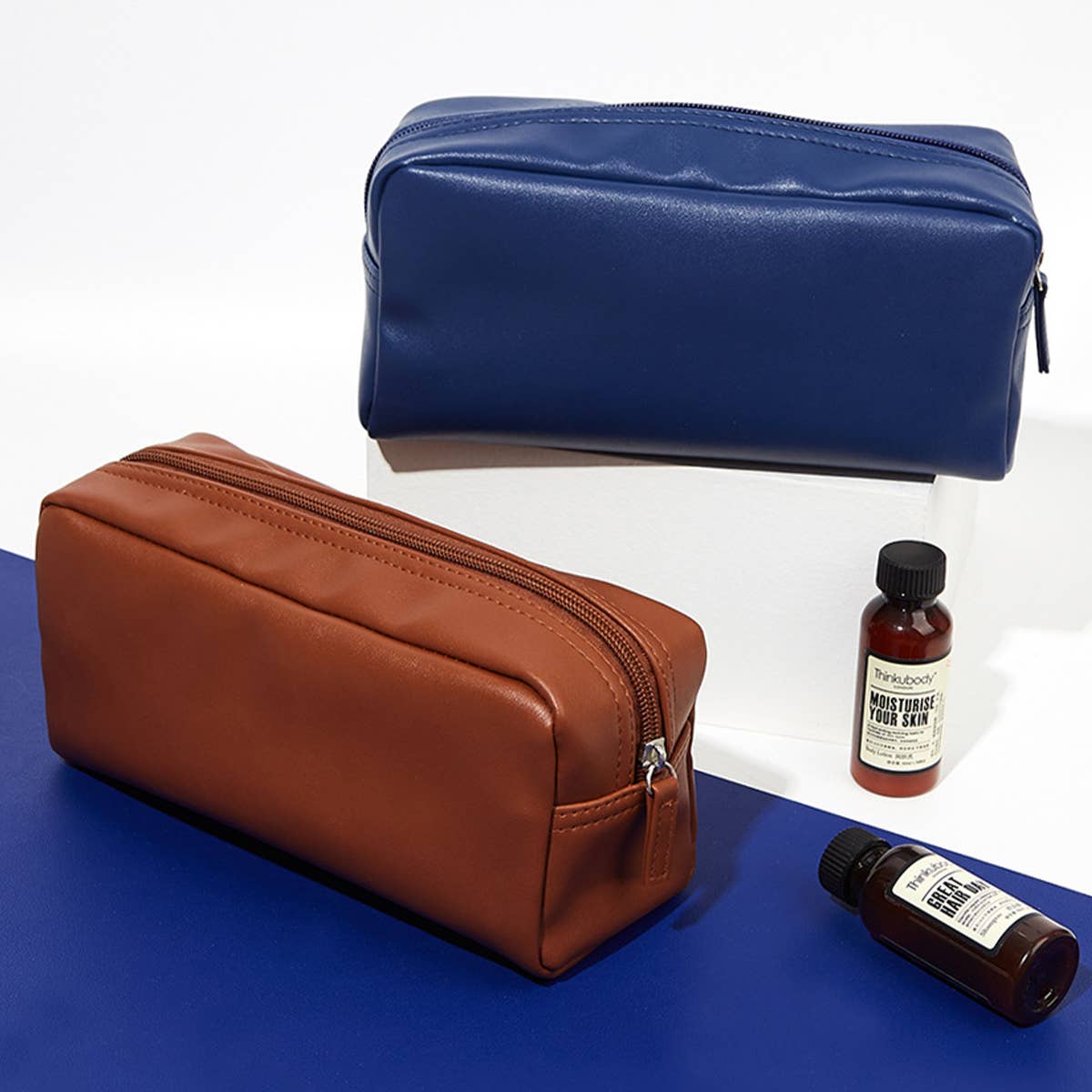 WATERPROOF TRAVEL WASH BAG ZIPPER MAKEUP BAG_CWAB1431