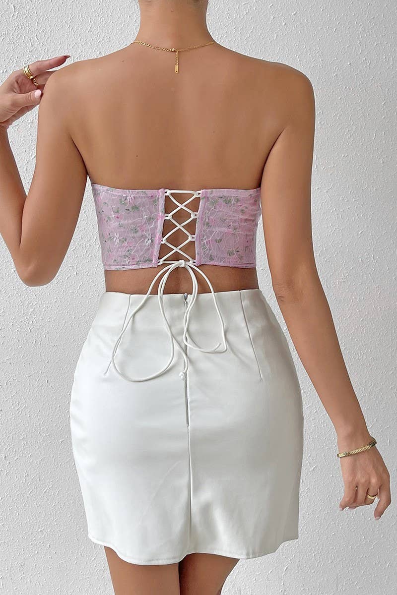 CWTTK0741_MESH SEE-THROUGH UNDERWIRE FISHBONE WAIST VEST