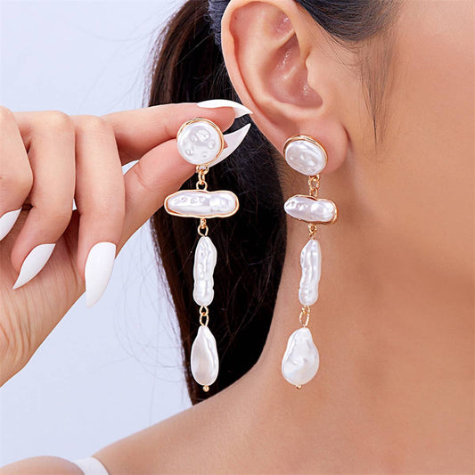 PERSONALIZED IRREGULAR TASSEL EARRINGS_CWAJE2449