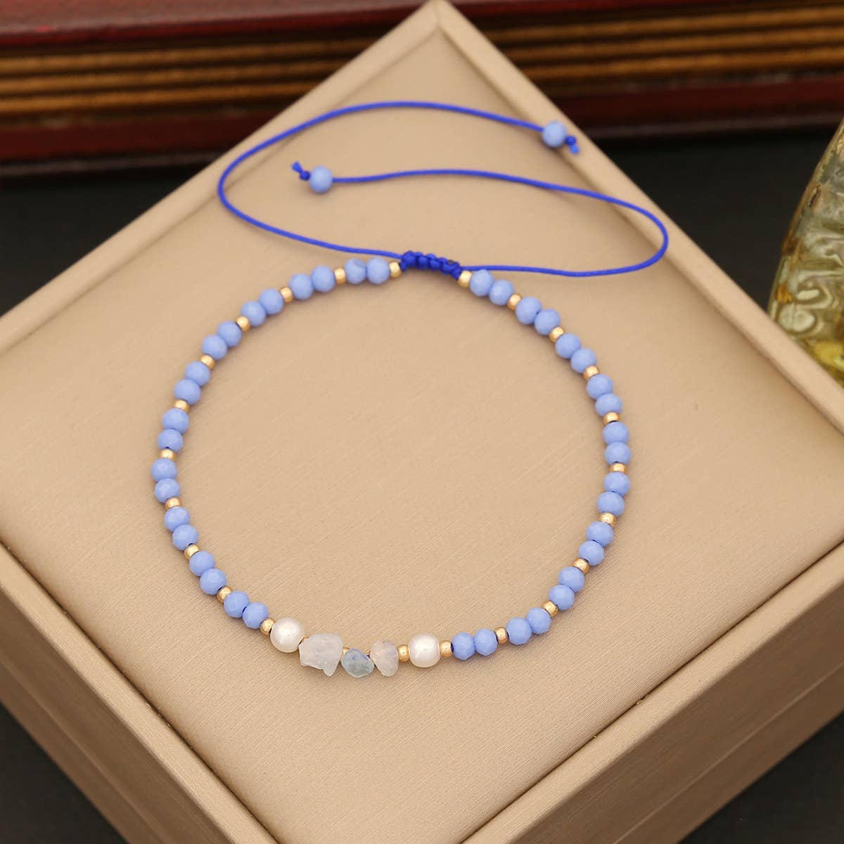 CRYSTAL NATURAL STONE BRACELET WOVEN JEWELRY