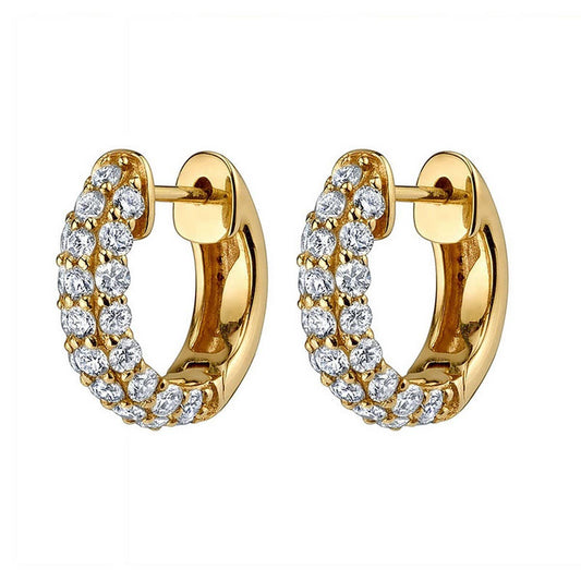 GEOMETRIC CIRCLE PERSONALITY NICHE EARRINGS