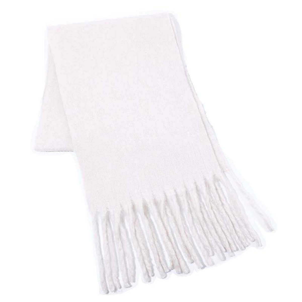 CWASC1577_WINTER SOLID COLOR FASHION WARM SCARF SHAWL
