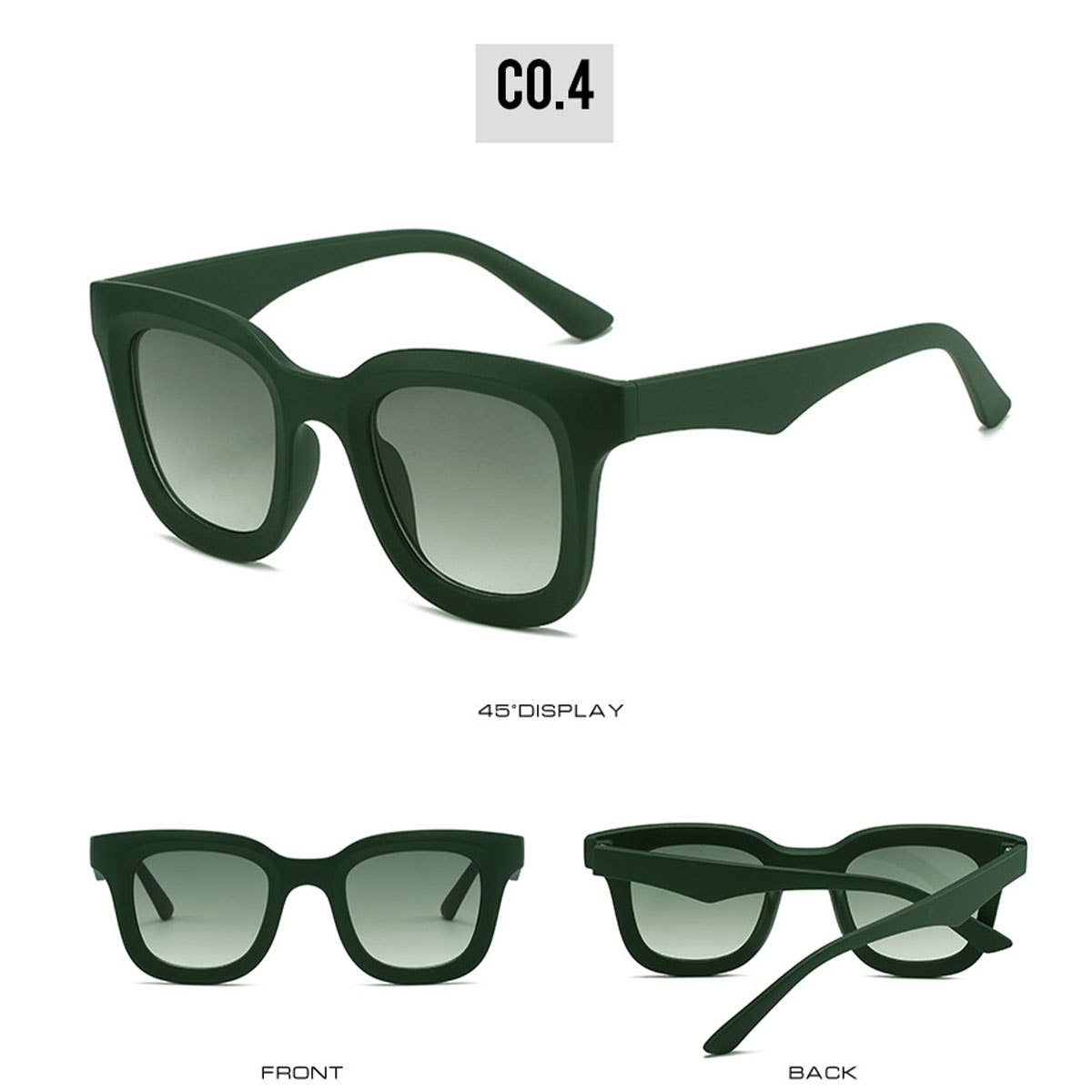 WIDE FRAME DANDY SUNGLASSES