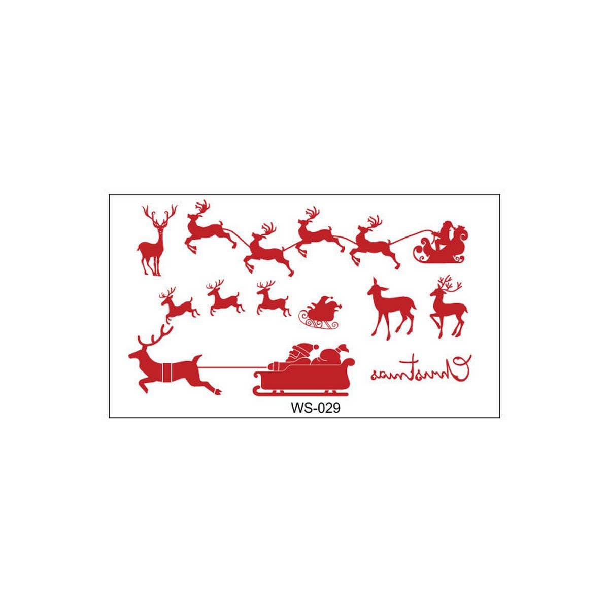 Christmas Candle Tattoos for Kids & Parties