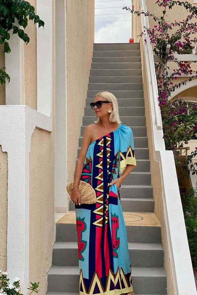 CWDMD6493_POSITIONING PRINT OFF-SHOULDER MAXI DRESS