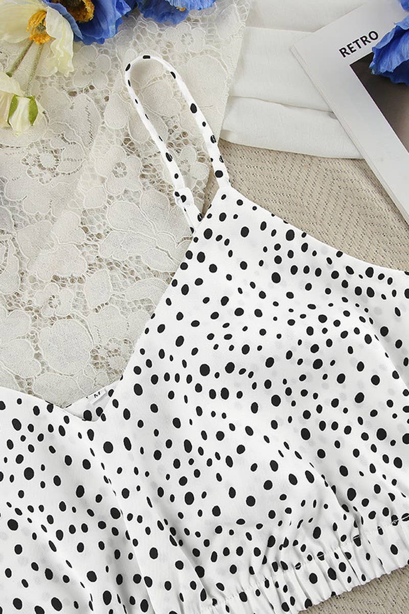 CWSPJ00530_PRINTED PAJAMA SET WOMEN LONG SLEEVE TOP AND PANT