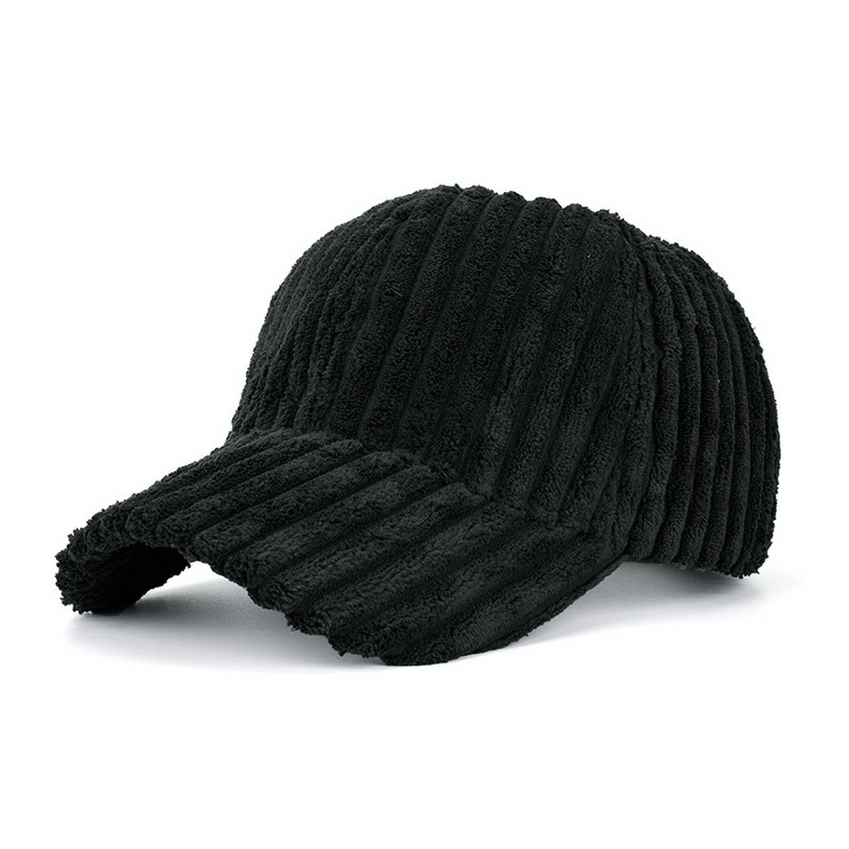 Spring Summer Striped Corduroy Baseball Cap CWAH208