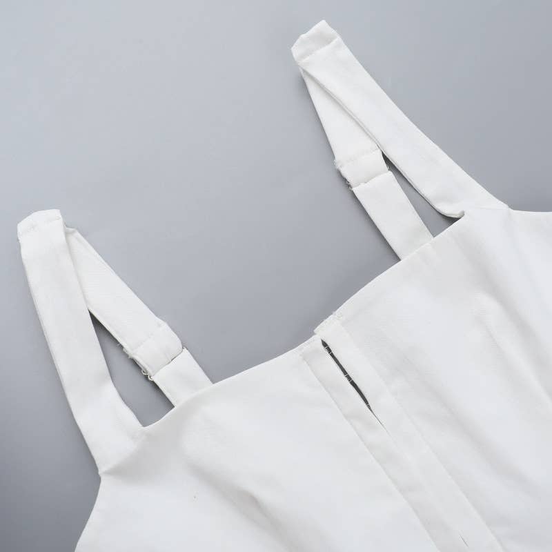 Button-Up Slim Fit Solid Waist Top