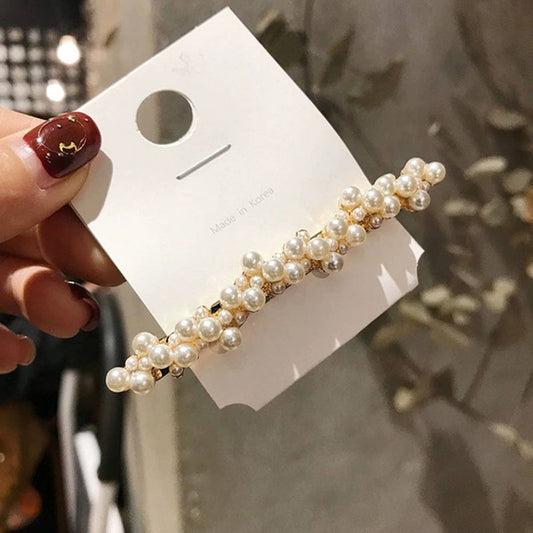 Pearl Hair Clip, Side Pin for Bangs & Back Hair_CWAHA4652