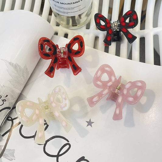 CWAHA1516_CUTE BOW HAIR CLAW CLIP