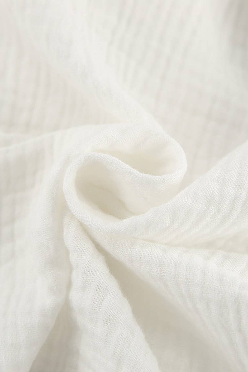 CWSPJ0287_PURE COTTON BREATHABLE PAJAMAS TWO PIECE SET