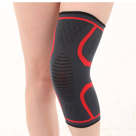 3-Color Elastic Knee Brace, Non-Slip & Warm_CWMM7891