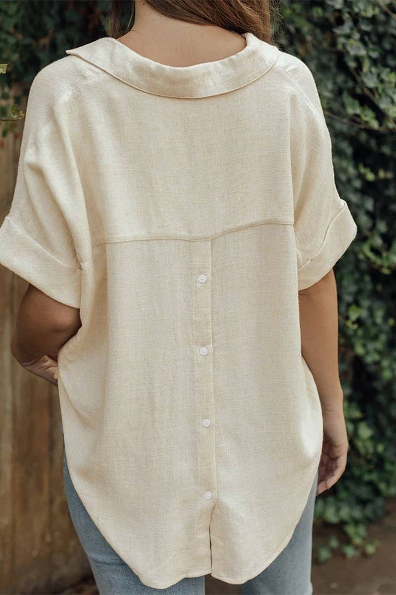 CWTBLS1629_SUMMER WOMEN'S CASUAL COMFORTABLE SHIRT TOPS