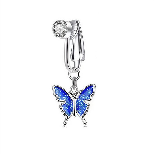Fake Belly Button Ring ??Clip-On No Piercing_CWMM9191