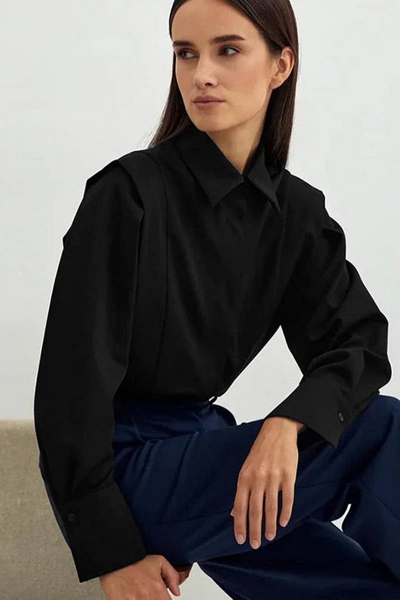 CWTSTL2589_COMMUTER RIGHT ANGLE SHOULDER LONG SLEEVE SHIRT