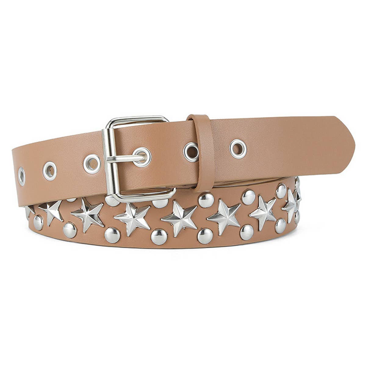 CWABE0893_FASHIONABLE PUNK TREND PIN BUCKLE BELT
