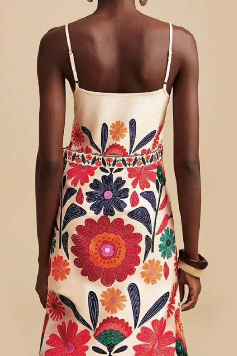 CWDMD00978_VACATION V-NECK PRINTED MIDI CAMI DRESS