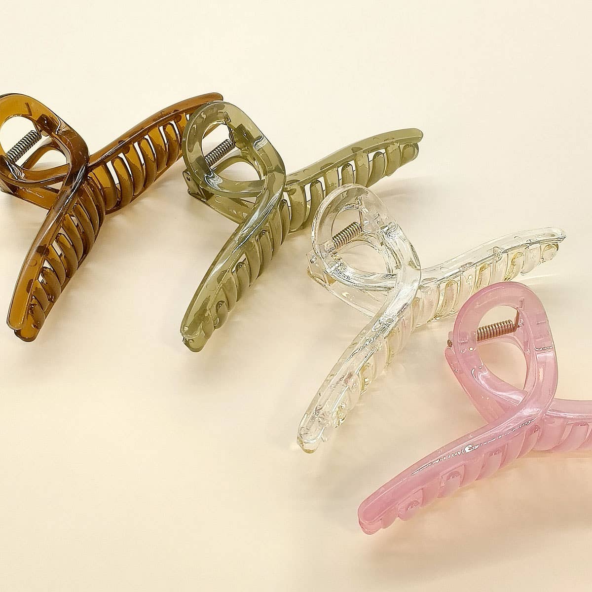 5.12"IN LARGE CROSS GRIP HAIR CLAW CLIP_CWAHA1050