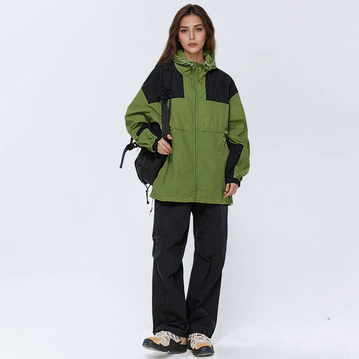 Comfortable and loose sun-protective jacket