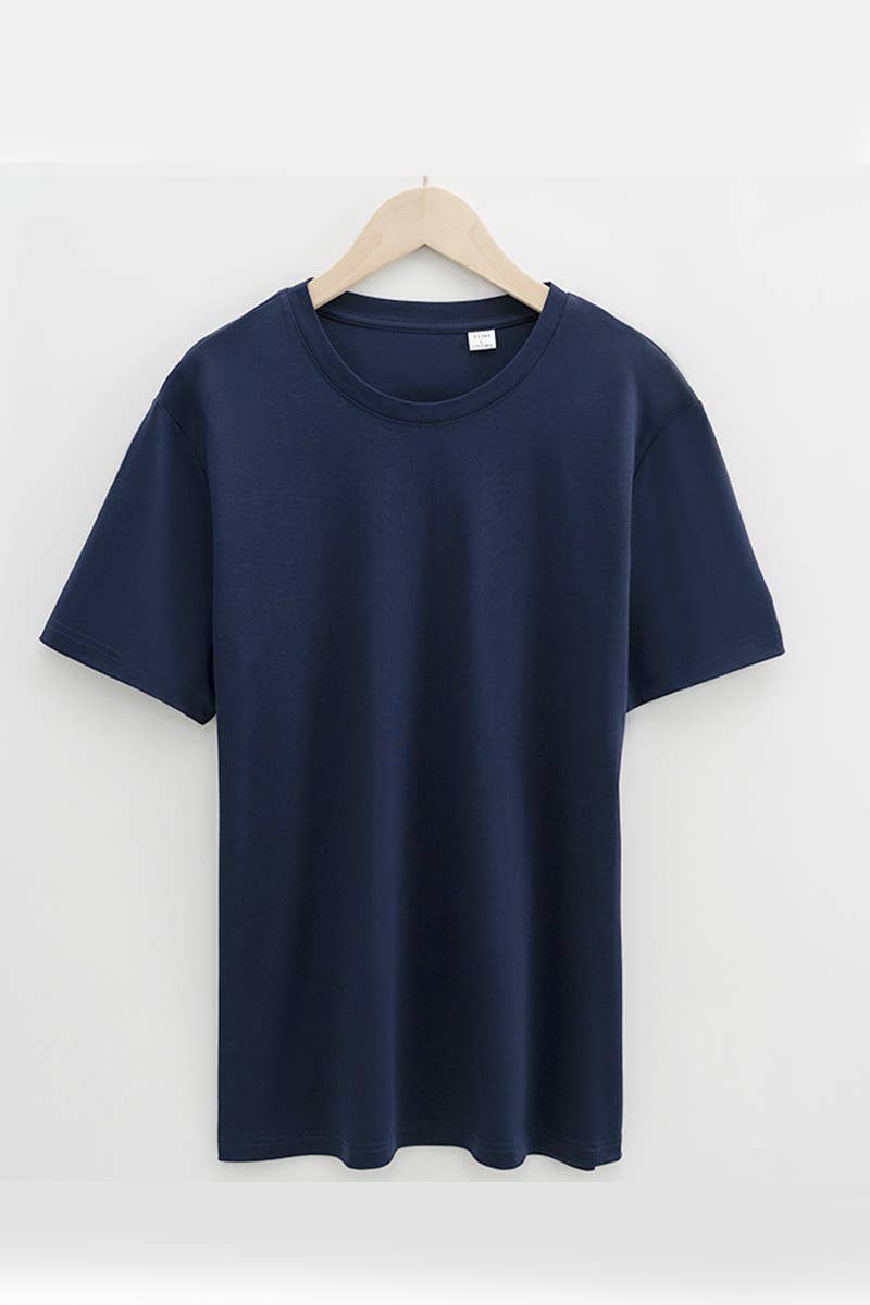 CWTBLS1784_MEN'S HIGH-END ROUND NECK SHORT SLEEVED T-SHIRT