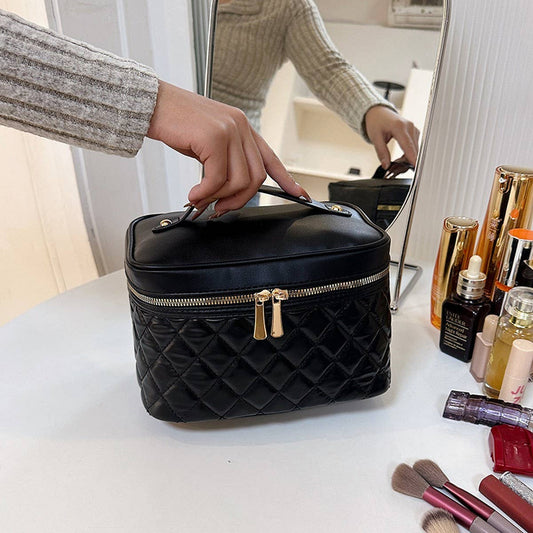 NEW DIAMOND-SHAPED LARGE-CAPACITY COSMETIC BAG_CWAB4406