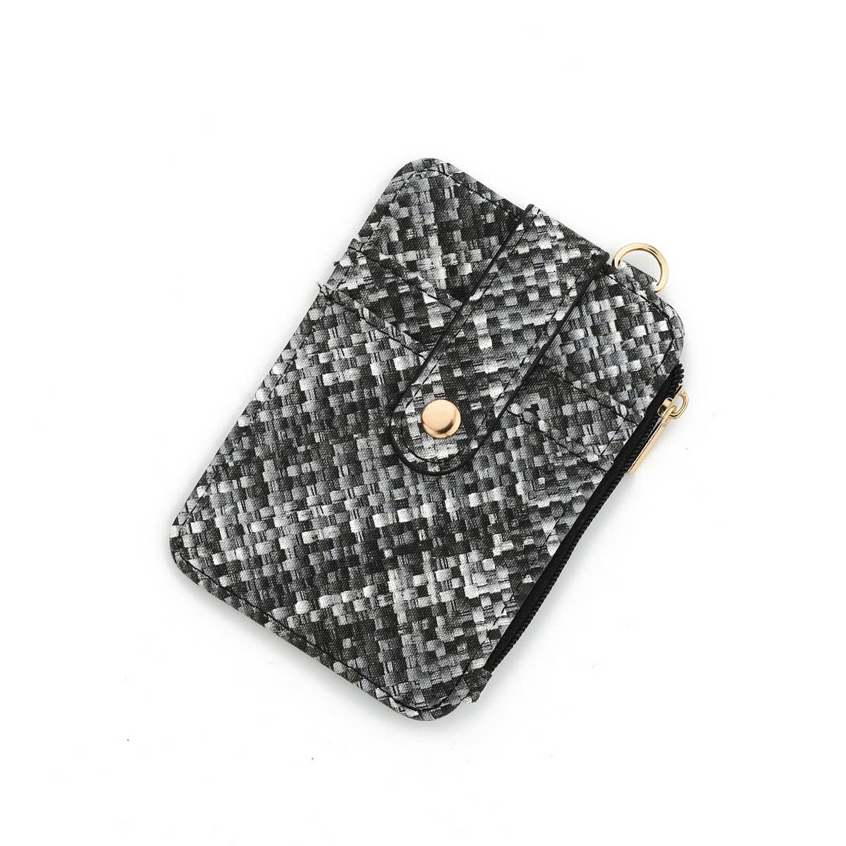 Leopard Mini Wallet PU Leather Card Coin Purse_CUAB00441